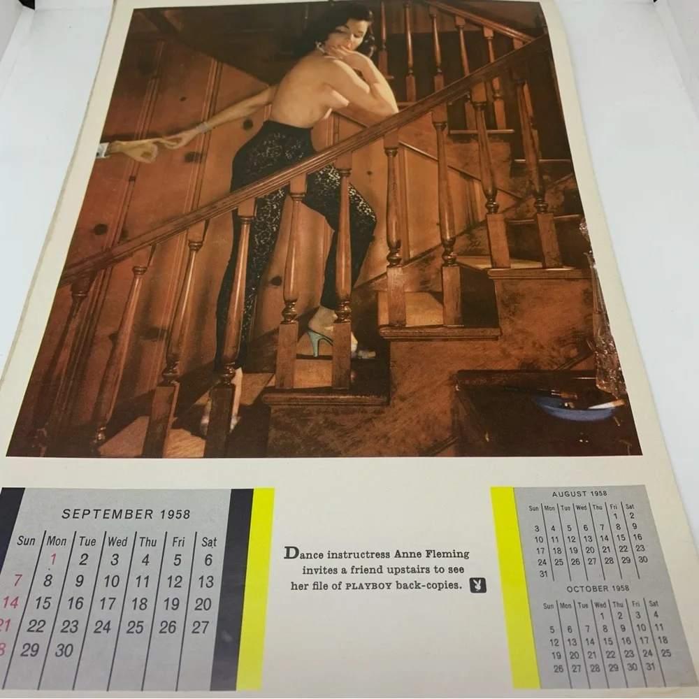 1958 Playboy Playmate Calendar !